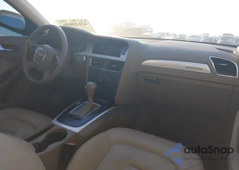 2010 Audi A4 2.0T Premium from USA, damaged, VIN WAUBFAFL3AN006648